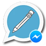 paint for whatsapp and messenger android application logo